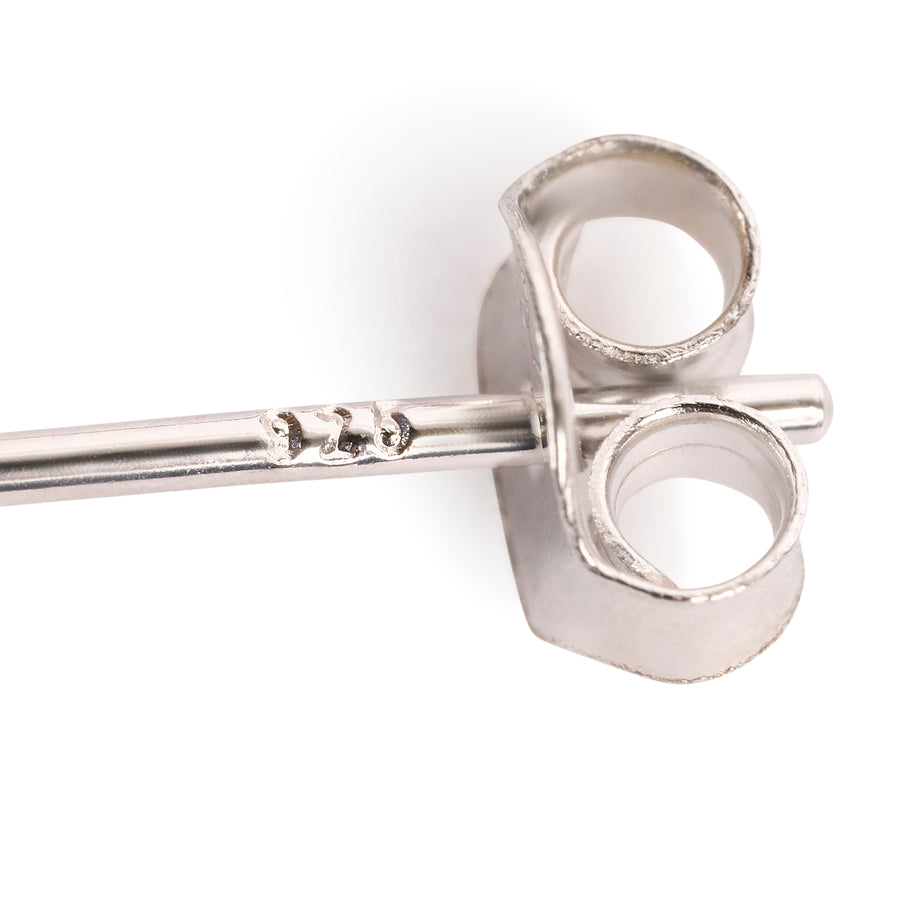 Moissanite Sparkling Halo Stud Earrings